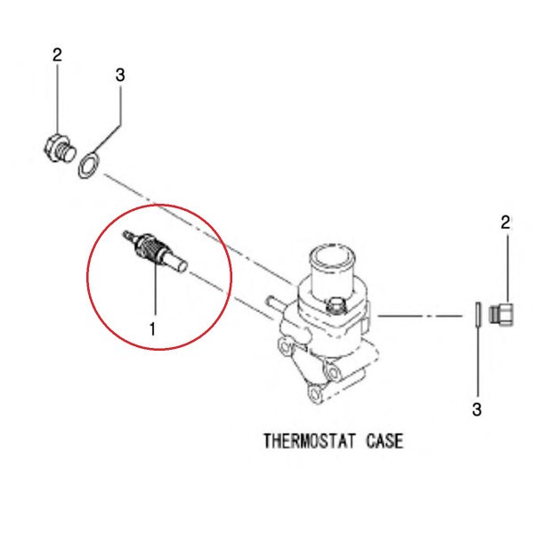 Sensor de temperatura del agua / LS i28 / LS R28i / no 40052872