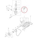 Thermostatgehäusedichtung / LS XJ25 / Mitsubishi S3L2 / 31A4610101 / MT40109259 / 40109259
