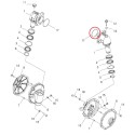 O-kroužek 84,40 x 4,10 mm / LS XJ25 / LS MT3,35 / LS MT3,40 / LS MT3,50 / LS MT3,60 / S802085010 / 40117144