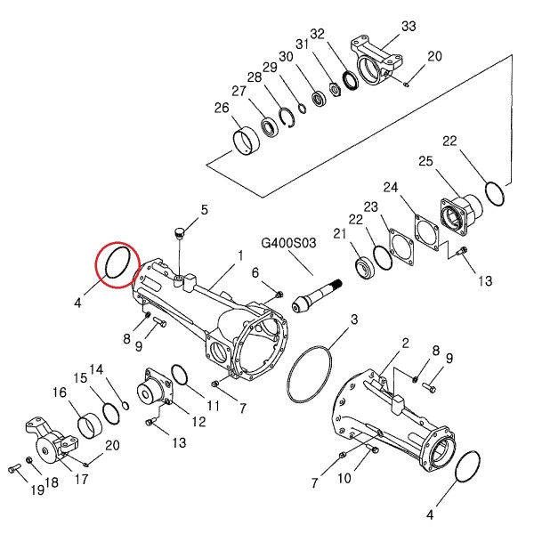 O-ring nr 40117183 / LS Tractor | Traktor.com.pl