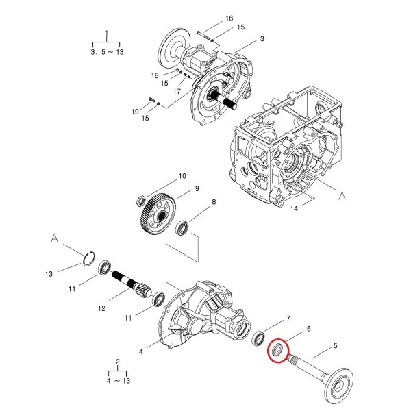 Uszczelniacz Oleju nr 40123170 LS Tractor, uszczelniacz kasetowy | Traktor.com.pl