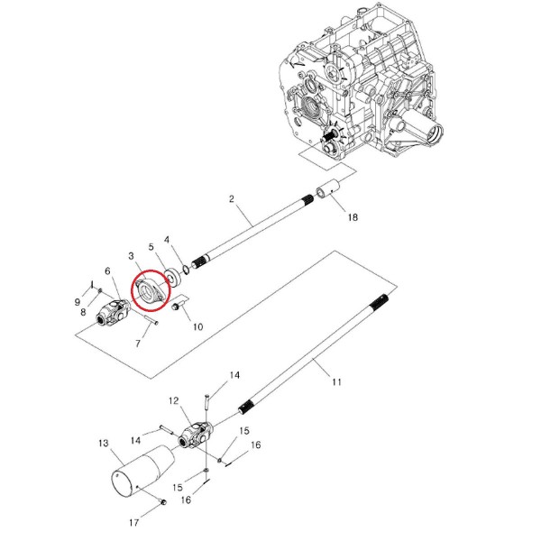Lagerhalter / LS MT 1,25 / LS XJ 25 / TRG380 / Ls Traktor 40196058