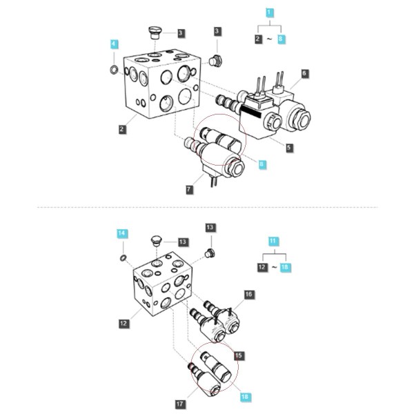 Druckventil / LS PLUS 70 / LS PLUS 80 / LS PLUS 90 / TRG822 / A1822168 / 40007716 / Nr. 40200706