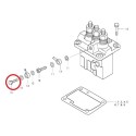 Vis de pression de trop-plein / M10 x 1,5 / LS Tractor / 31A6500800 / 31A6510800 / 40374797 / n° 40224991