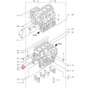 Casquillo deslizante / LS XJ25 / Tractor LS / MS471110 / n.º 40225231