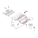 Junta de colector / Tractor LS / LS i28 / LS R28i / 31A3005600 / n.º 40233042