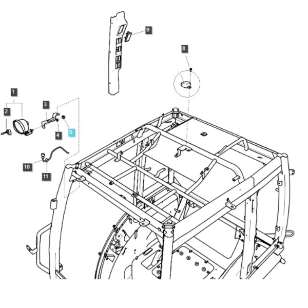Przekaźnik / 12V / LS MT1.25 / LS MT3.35 / LS MT3.40 / LS MT3.50 / LS MT3.60 / nr 40234130 | Traktor.com.pl