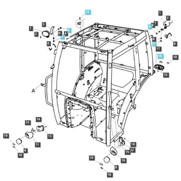 Przekaźnik / 12V / LS MT1.25 / LS MT3.35 / LS MT3.40 / LS MT3.50 / LS MT3.60 / n.º 40234130