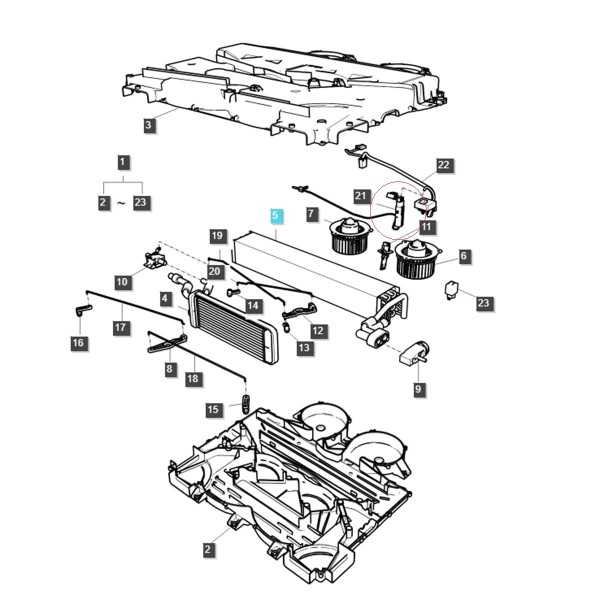 Klimaanlagenlüftersensor / LS PLUS 70 / LS PLUS 80 / LS PLUS 90 / TRG865 / 40308581