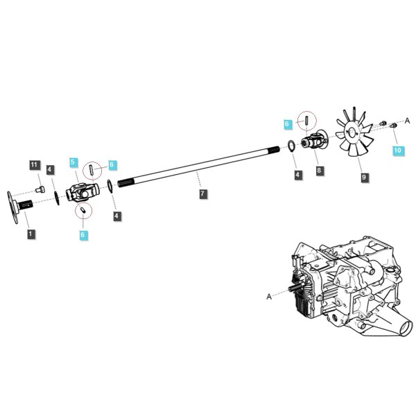 Kołek sprężysty zawijany / LS MT 1.25 / LS X J25 / S447063012 / nr 40318822 | Traktor.com.pl