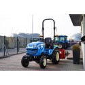 Tracteur LS XJ25 MEC avec un motoculteur de séparation 4FARMER