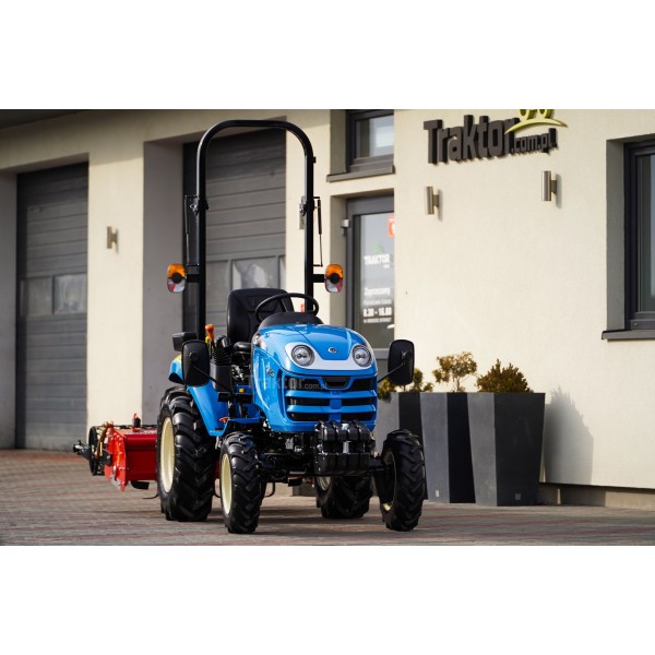 LS-Traktor XJ25 MEC mit einer 4FARMER-Trennfräse