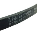 V-belt B 1300 Ld, 17x1256 Li for AG / AGF / AGH, B1300Ld flail mower