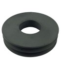 Polea 155 x 60 x 35 mm, 2 correas A13 para trituradoras
