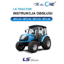 Instrukcja obsługi ciągnik LS MT3-R / LS MT3.45 / LS MT3.50 / LS MT3.55 / LS MT3.60