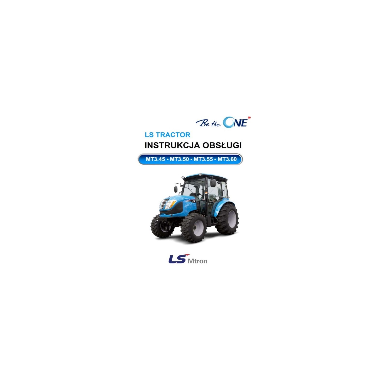 Instrukcja obsługi ciągnik LS MT3-R / LS MT3.45 / LS MT3.50 / LS MT3.55 / LS MT3.60