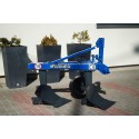 Zweifurchenpflug mit Stützrad 4FARMER