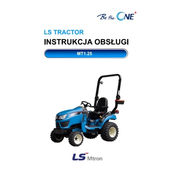 LS Tractor MT1.25 tractor manual