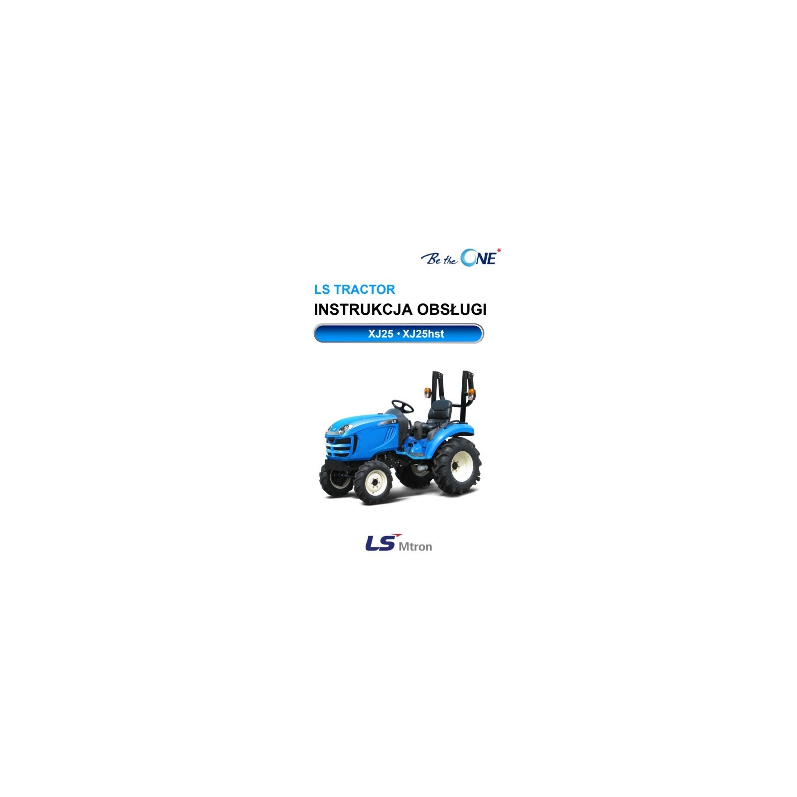 LS Tractor XJ25 / LS Tractor XJ25 HST Traktor Handbuch