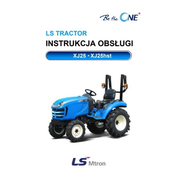 LS Traktor XJ25 / LS Traktor XJ25 HST traktor manuál