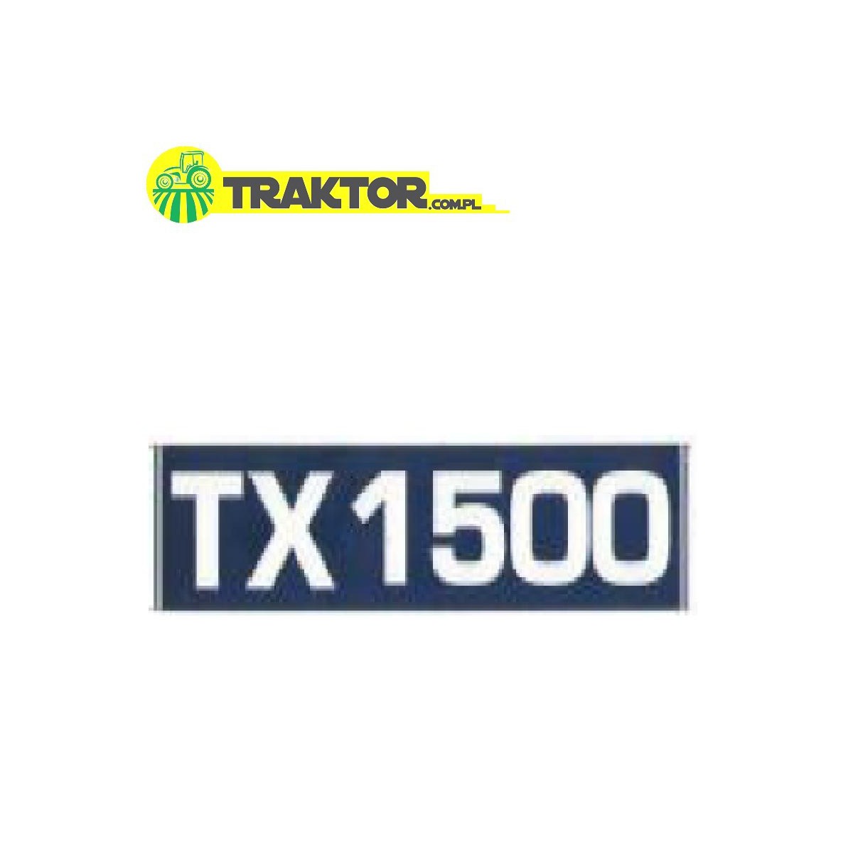 TX1300 oder TX1500 ISEKI Aufkleber