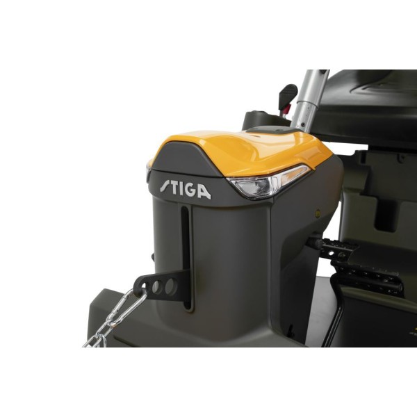 Stiga Park 500 WX mit Combi 100 Q Plus