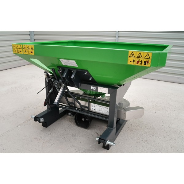 Der Einscheibenstreuer RS-600 Langren mit Einzelauswurf