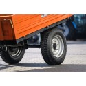 Przyczepa rolnicza jednoosiowa 1,5T z hamulcem i kiprem 4FARMER | Traktor.com.pl