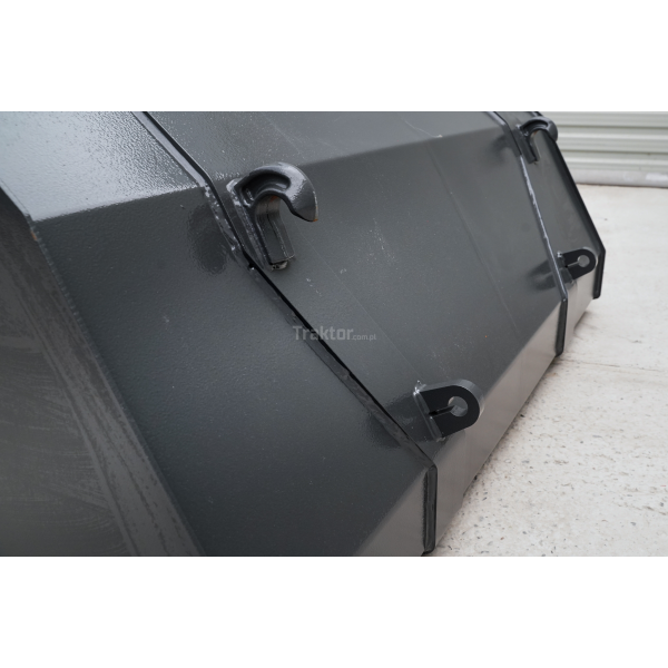 Corrugated bucket for loader 160 cm Metal-Technik