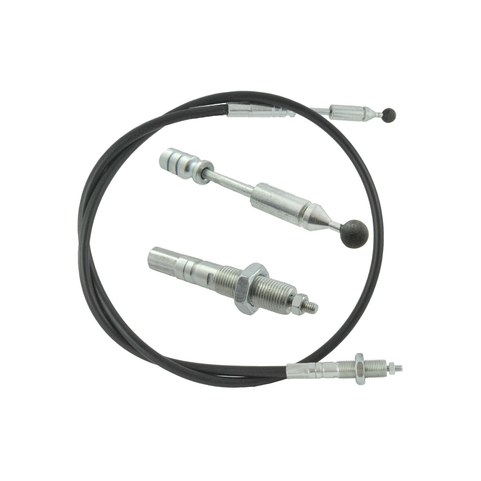 Linka rozdzielacza hydraulicznego z joystickiem 800 mm - 4FARMER