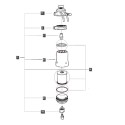 Palivový filter / EGQ125 / LS Traktor 40416089