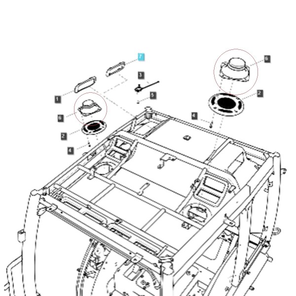 Głośnik audio / LS MT3.35 / LS MT3.40 / LS MT3.50 / LS PLUS 70 / LS PLUS 80 / LS PLUS 90 / LS U43 / TRG750 / A1866043