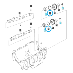Snap ring / LS Tractor / no. 40029297