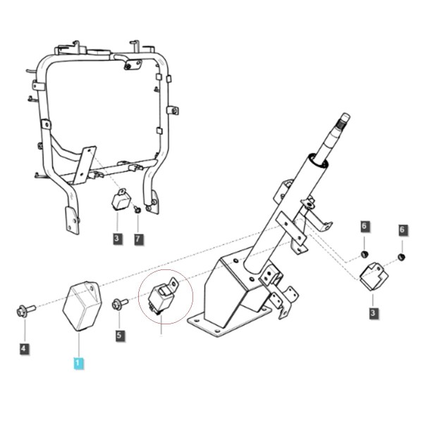 Relé / TRG750 / LS Traktor / 40007175