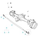 Extrémité de tige / 130 mm / Droite / LS MT3.35 / LS MT3.40 / LS MT3.50 / LS MT3.60 / G610 / A1610036 / No. 40008103