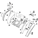 Guardabarros derecho / TRG870 / Tractor LS / n.º 40032895