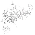 Junta del bloque del motor / LS XJ25 / Mitsubishi S3L2 / 31A0711901 / MT40109210 / n.º 40109210