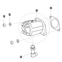 Power steering pump / TRG630 / LS Tractor / no. 40007598