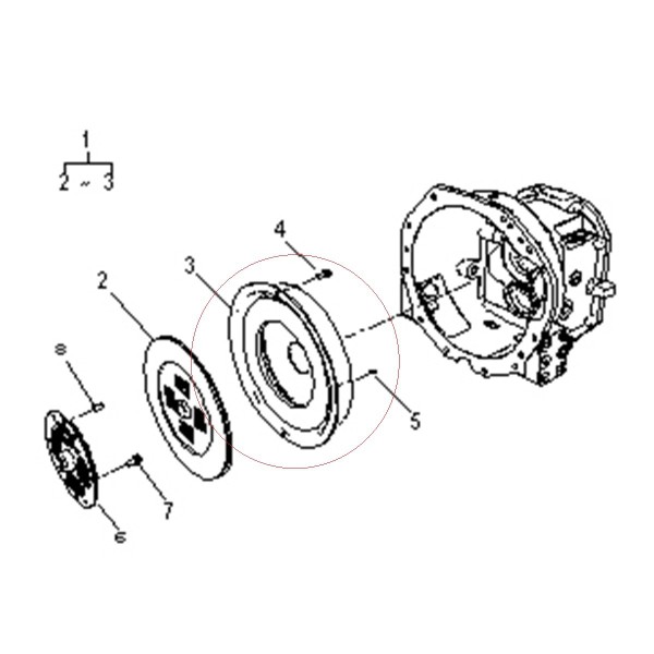 Clutch Pressure Plate / TRG250 / LS Tractor / No. 40007667