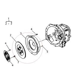 Kupplungssatz / TRG250 / LS Traktor / Nr. 40007861