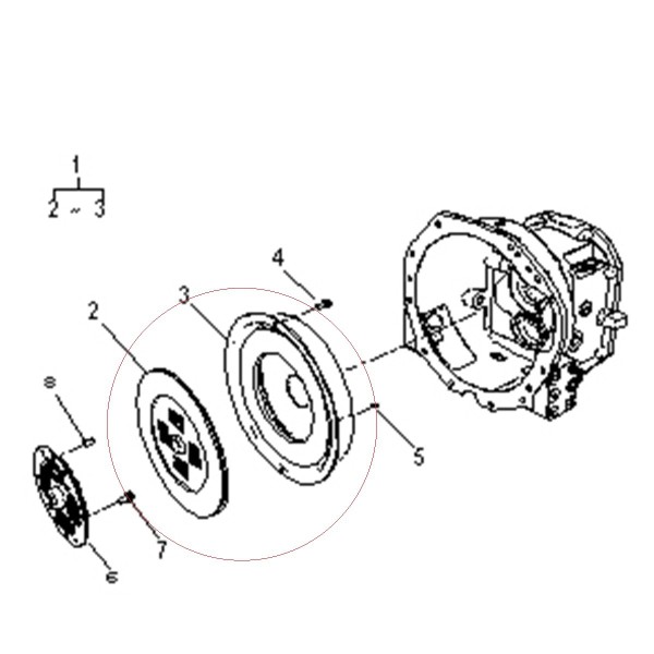 Kit d'embrayage / TRG250 / Tracteur LS / n° 40007861