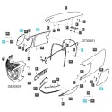 Logotipo / Insignia / TRG830 / N.º 40347430 / Tractor LS