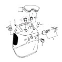 Interrupteur de feux de détresse / TRG750 / Tracteur LS / no.
