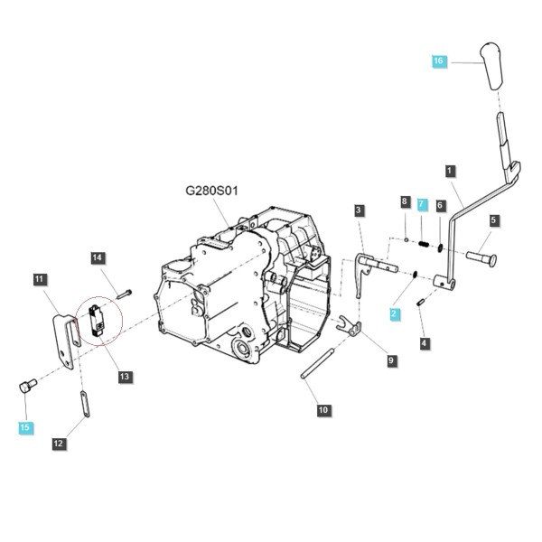 Capteur de proximité / LS XJ25 / LS MT3.35 / LS MT3.40 / LS MT3.50 / LS MT3.60 / TRG750 / LS Tracteur / no.