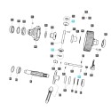 Unterlegscheibe 45 x 19,45 x 0,80 mm / LS XJ25 / LS MT1,25 / LS MT3,35 / LS MT3,40 / LS MT3,50 / LS MT3,60 / 3A1970123