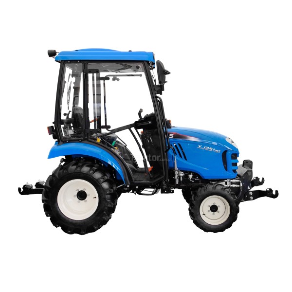 LS Tractor XJ25 HST with cab and front three-point suspension system