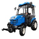 LS Traktor XJ25 HST s kabinou a předním tříbodovým závěsným systémem