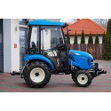 LS Traktor XJ25 HST s kabinou a předním tříbodovým závěsným systémem