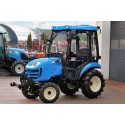 LS Traktor XJ25 HST s kabinou a předním tříbodovým závěsným systémem