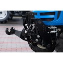 LS Traktor XJ25 HST s kabínou a predným trojbodovým závesným systémom